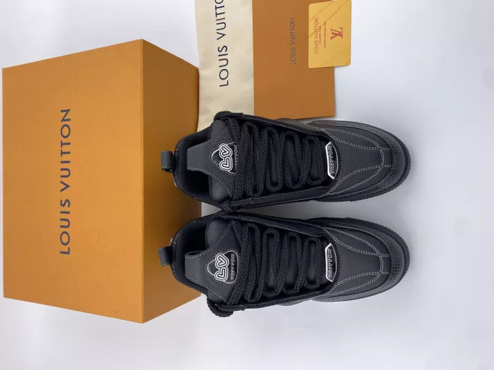 Rep Louis Vuitton LV Skate Sneaker Black 0113