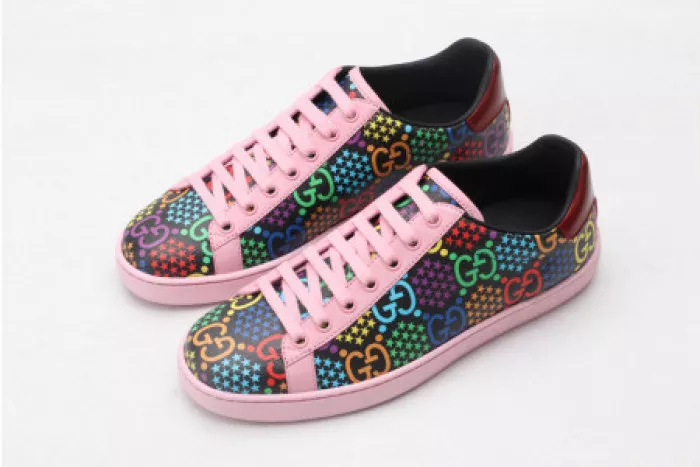 Rep GUCC ACE EMBROIDERED LOW-TOP SNEAKER 610085 H2020 1115 0112