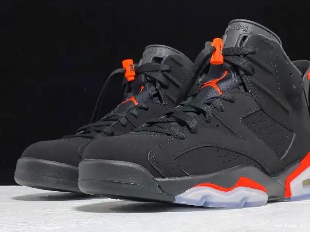 Rep Infrared 6 Black Jordan Retro OG 384664-060 Air 0213