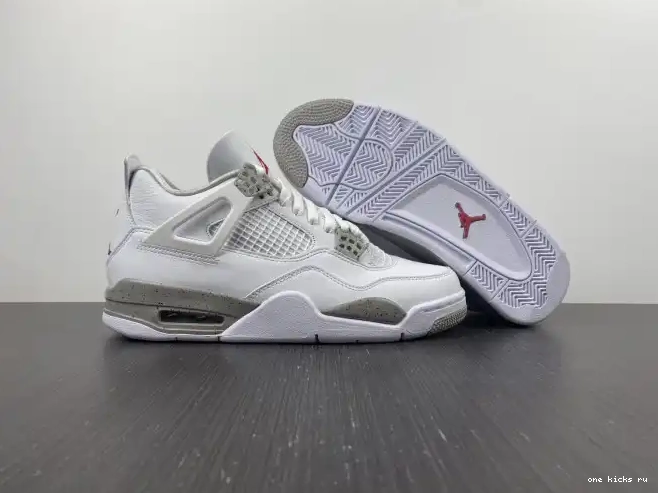 Cheap Retro CT8527-100 Jordan 4 Oreo (2021) White 0213