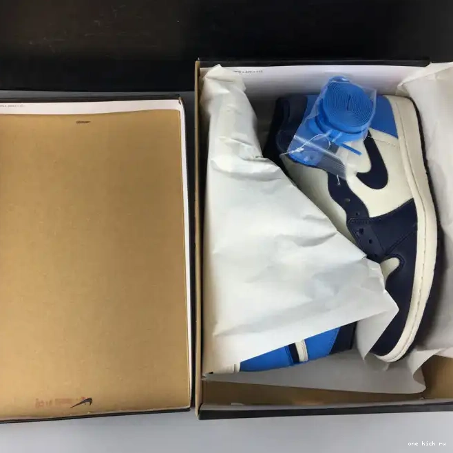 Rep Retro High 1 555088-140 Obsidian Air OG Jordan 0225