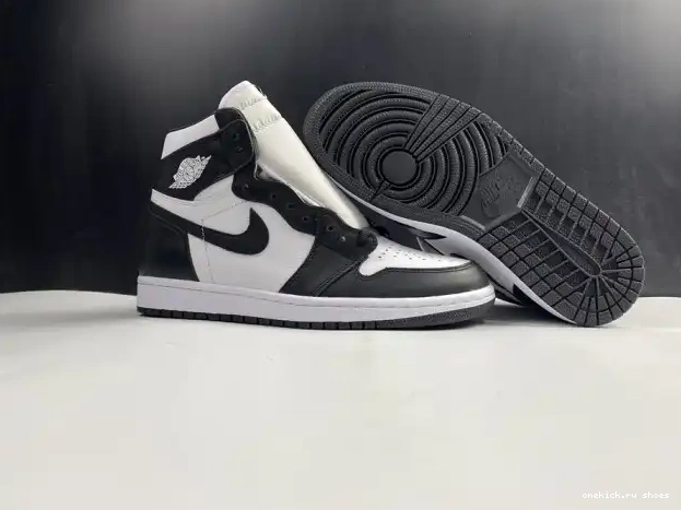 Cheap 1 White (2014) 555088-010 Retro Jordan Black Air 0217