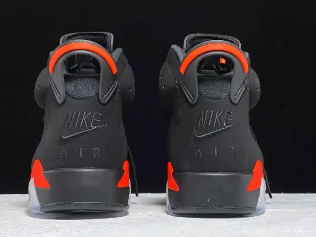 Rep Infrared 6 Black Jordan Retro OG 384664-060 Air 0213