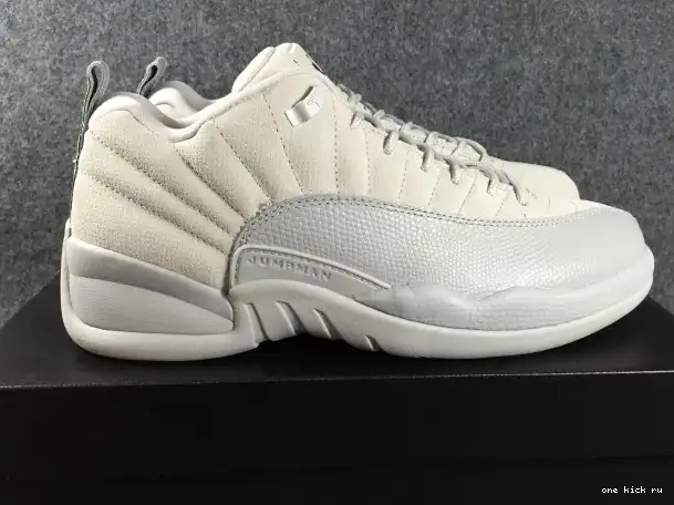 Cheap Jordan 12 Air Suede Low 308317-002 Grey 0219