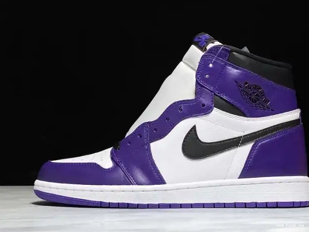 Cheap Court 1 Jordan High Air Purple OG 555088-500 0219