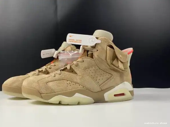 Rep Jordan DH0690-200 British 6 Air Travis Scott Retro Khaki 0210