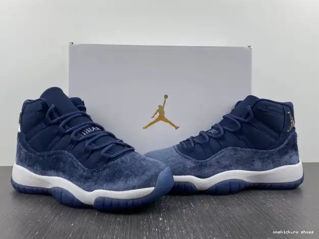 Cheap AIR MIDNIGHT 11 JORDAN NAVY VELVET WMNS AR0715-441 0212