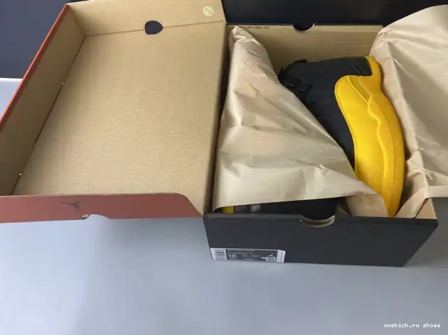 Rep Retro University Gold Black Air Jordan 12 130690-070 0227