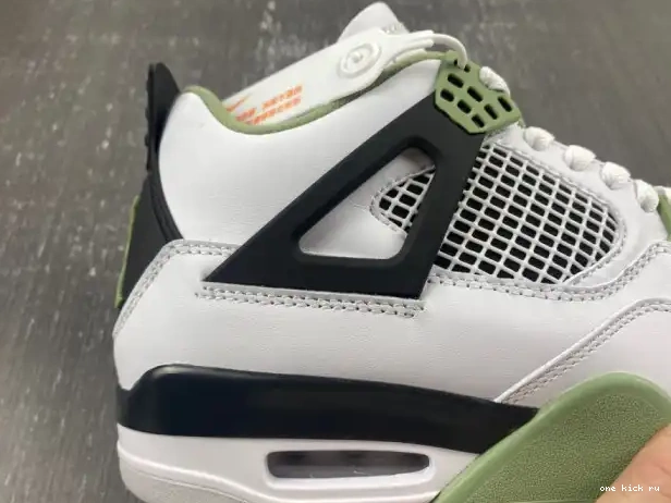 Rep AQ9129-103 Jordan Air 4 Seafoam WMNS 0219