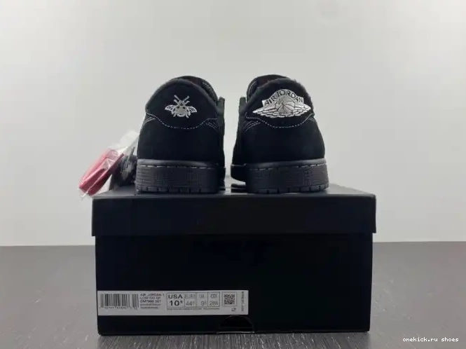 Cheap Low Jordan 1 Retro Black Air Jordan Air DM7866-001 x Travis Scott Phantom