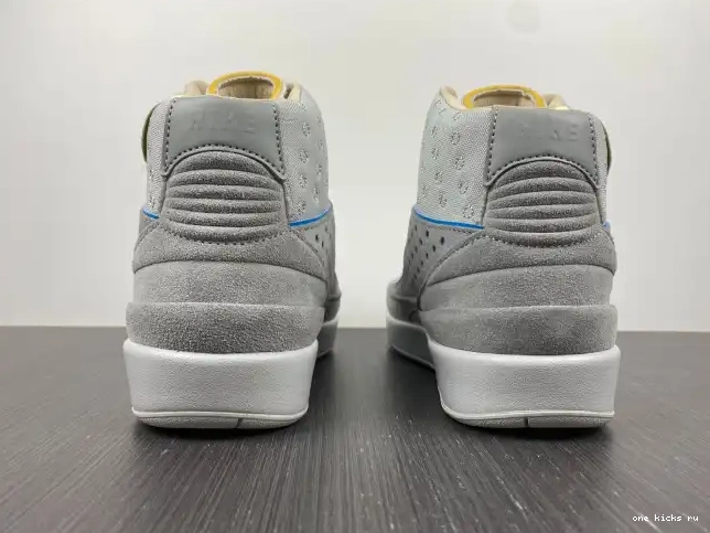 Rep Jordan DN3802-001 Retro 2 Fog Grey Union 0220