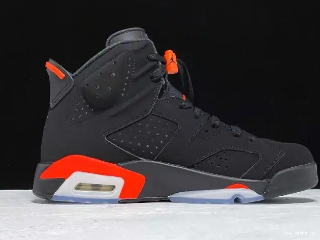 Rep Infrared 6 Black Jordan Retro OG 384664-060 Air 0213