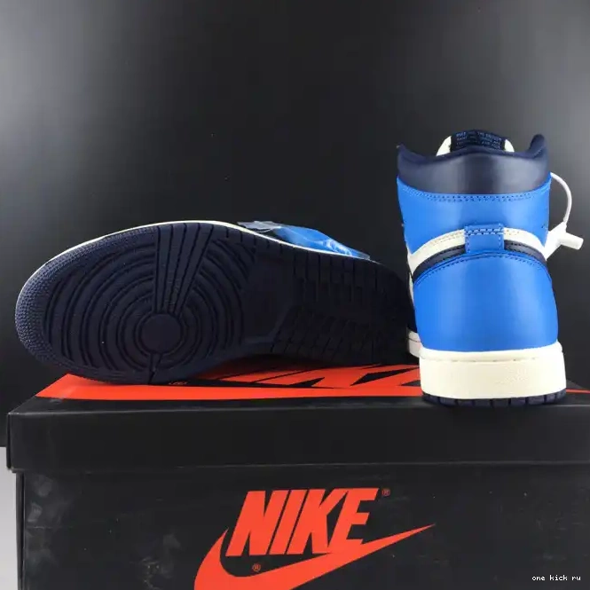 Rep Retro High 1 555088-140 Obsidian Air OG Jordan 0225