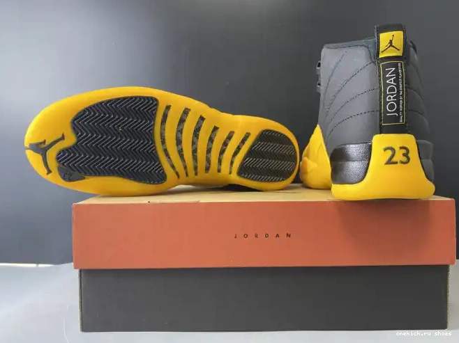 Rep Retro University Gold Black Air Jordan 12 130690-070 0227