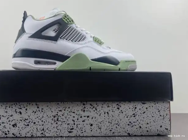 Rep AQ9129-103 Jordan Air 4 Seafoam WMNS 0219