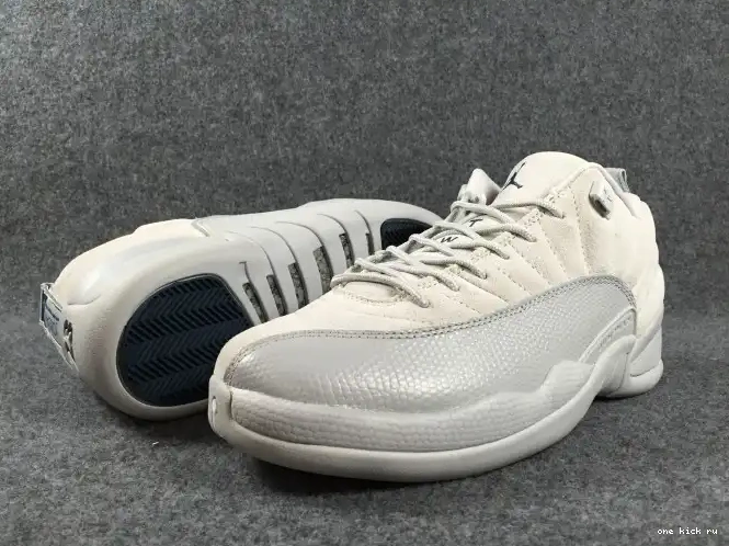 Cheap Jordan 12 Air Suede Low 308317-002 Grey 0219