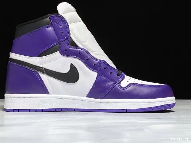 Cheap Court 1 Jordan High Air Purple OG 555088-500 0219