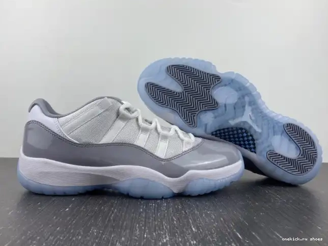 Rep Grey Jordan Air 11 AV2187-140 Low Cement 0227