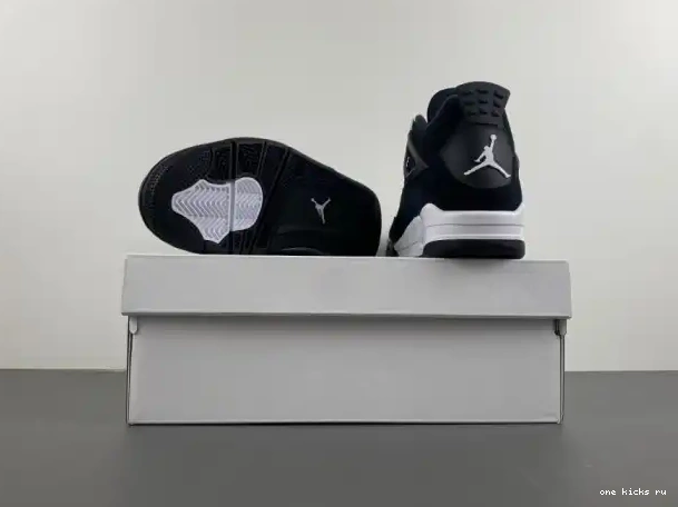 Rep Thunder FQ8213-001 Retro 4 Jordan White Air 0223