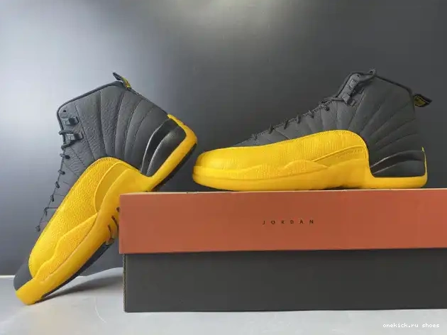 Rep Retro University Gold Black Air Jordan 12 130690-070 0227