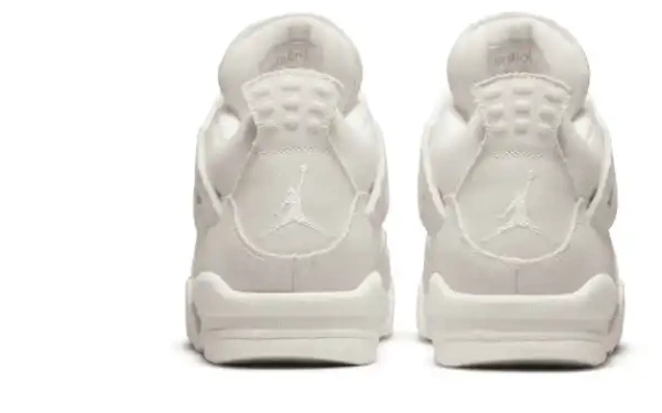 Rep Air Canvas Blank Jordan Retro 4 DQ4909-100 0216