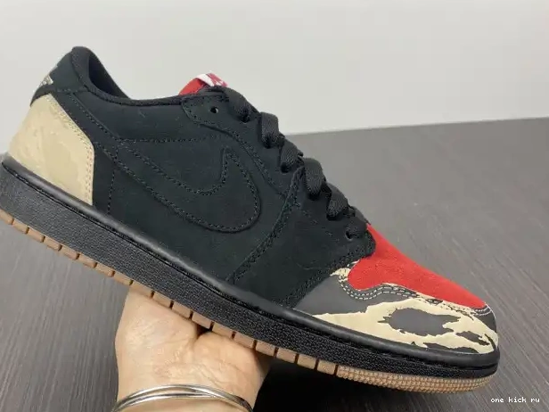 Rep Low DN3400-001 x Jordan 1 Air Carnivore SoleFly 0225