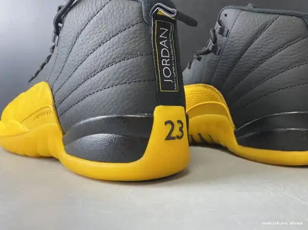 Rep Retro University Gold Black Air Jordan 12 130690-070 0227