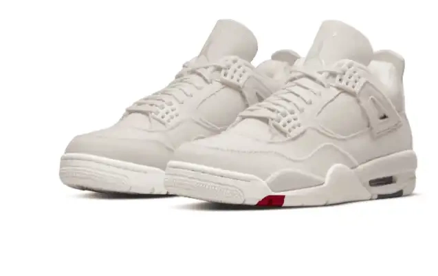 Rep Air Canvas Blank Jordan Retro 4 DQ4909-100 0216